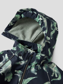 NAME IT Softshell Dragt Alfa08 Dark Sapphire Graphic Dino